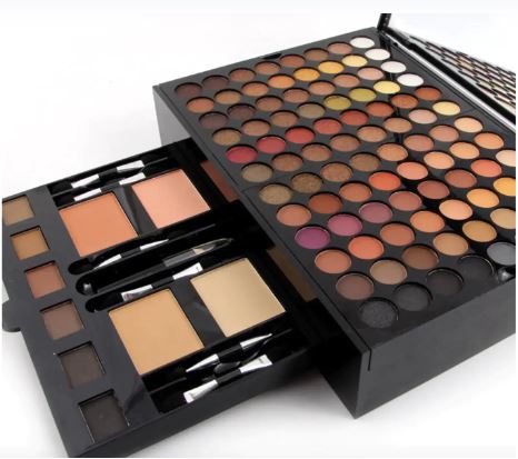 Coffret de maquillage complet – Palette multi-usage avec accessoires