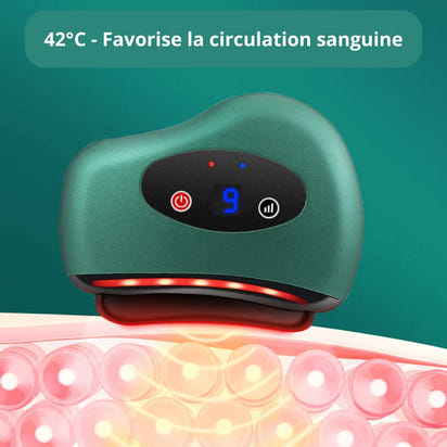 Appareil de massage facial Gua Sha électrique – Soin du visage vibrant