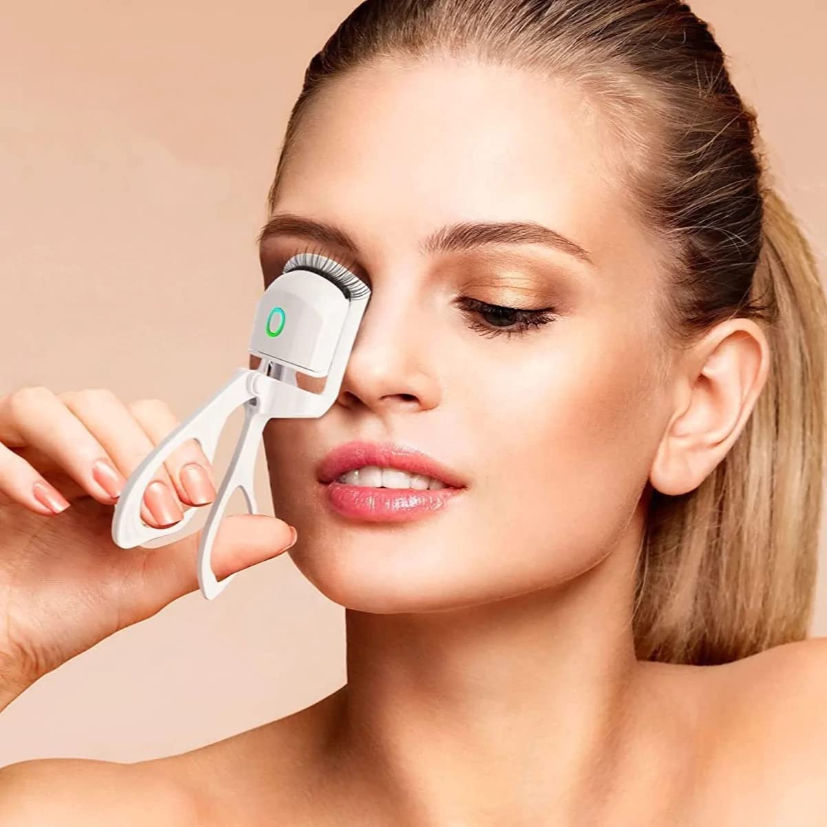 Recourbe-cils chauffant rechargeable – Accessoire de maquillage