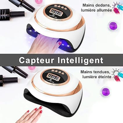 Lampe LED Professionnelle pour Séchage de Vernis à Ongles
