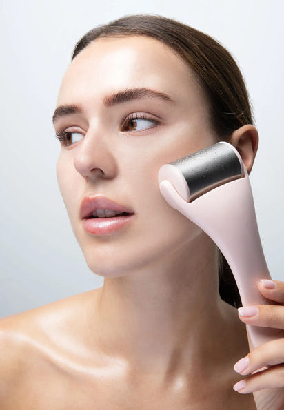 Roulette de glace visage et corps – Accessoire de soin rafraîchissant