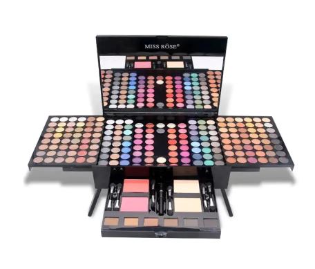 Coffret de maquillage complet – Palette multi-usage avec accessoires