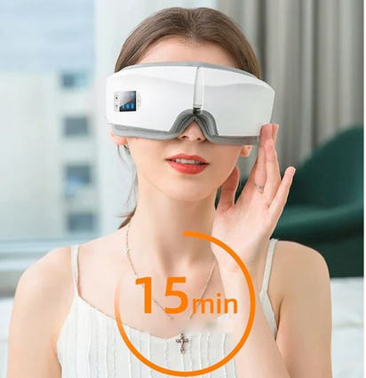 Appareil de massage pour le contour des yeux – modèle pliable rechargeable